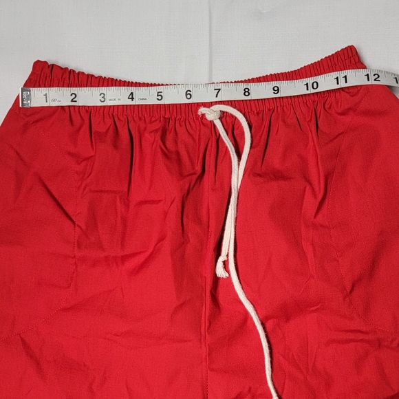 Red Drawstring Pants - Picture 5 of 10